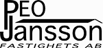 Peo Jansson Fastighets AB Logo